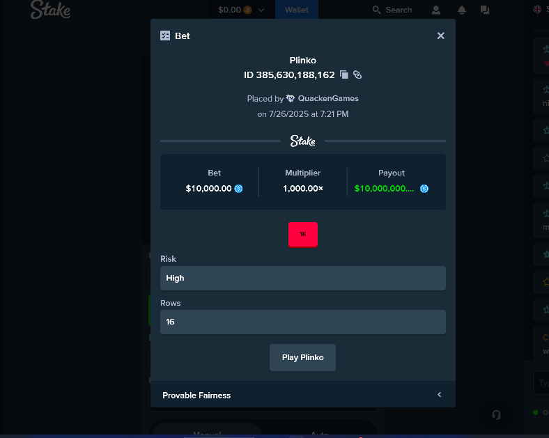 Bigfoltz.com (@bigfoltzvip) on Twitter photo The BIGGEST Plinko win in <a href="/Stake/">Stake.com</a> HISTORY 🤯
and it was under code "bigfoltz" 😎
5 x $50
✅ LIKE/RT
✅ Follow <a href="/ArtyBeQuacken/">ARTYBEQUACKEN</a> and <a href="/BigfoltzVIP/">Bigfoltz.com</a>
✅ Tag a friend 👇 The BIGGEST Plinko win in <a href="/Stake/">Stake.com</a> HISTORY 🤯
and it was under code "bigfoltz" 😎
5 x $50
✅ LIKE/RT
✅ Follow <a href="/ArtyBeQuacken/">ARTYBEQUACKEN</a> and <a href="/BigfoltzVIP/">Bigfoltz.com</a>
✅ Tag a friend 👇