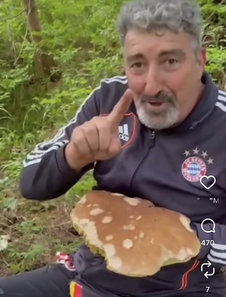 Sarà il caldo, sarà l’agosto lavorativo, sarà l’età che spinge verso una certa qual nostalgia, fatto sta che non riesco a immaginare nulla di più poetico e commovente di Dario Hubner che va a funghi indossando la tuta del Bayern Monaco