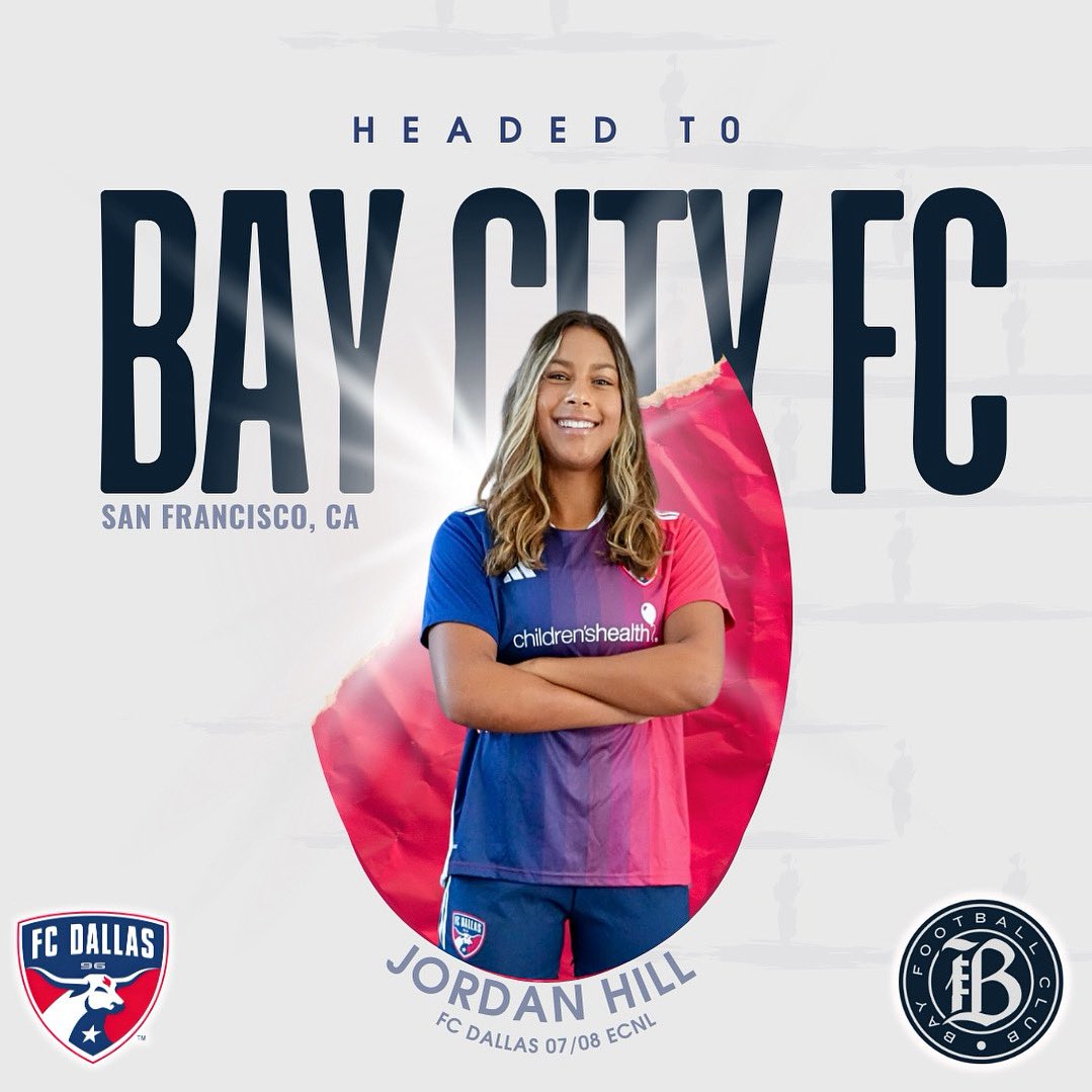 🚨BIG NEWS🚨

Shoutout to our 08 NL star forward Jordan Hill who has been invited in to train with Bay FC of the NWSL! ⚽️🔥

We’re so proud of you, Jordan — go crush it! 💪🙌

#BayFC #NWSL #DTID #ProPathway