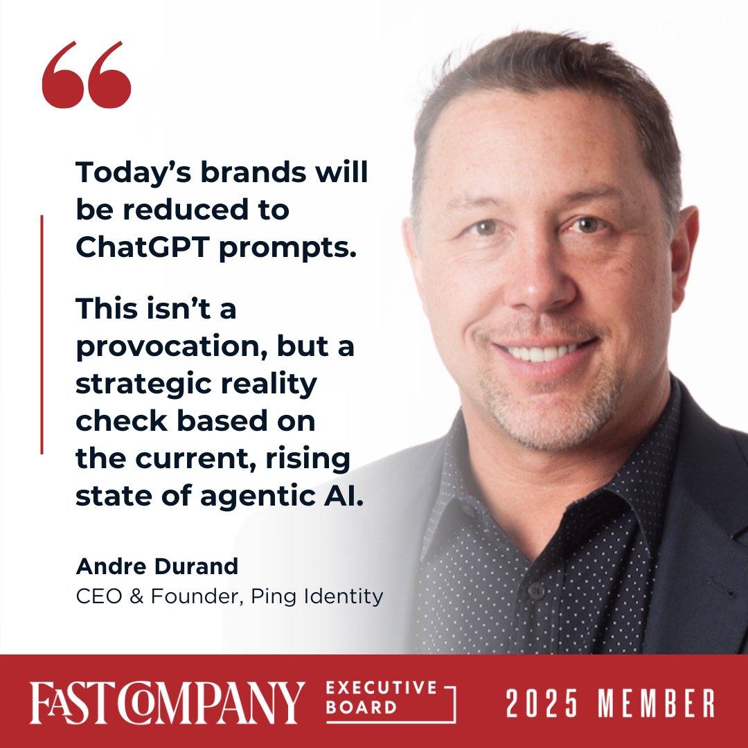Your brand isn’t competing for attention.
It’s competing for machine comprehension.

In the era of agentic AI, visibility belongs to the structured and machine-readable.

Is your brand ready?

CEO @AndreDurand via <a href="/FastCompany/">Fast Company</a>: ow.ly/sWJr50WHFPz 

More at #PingYOUniverse!