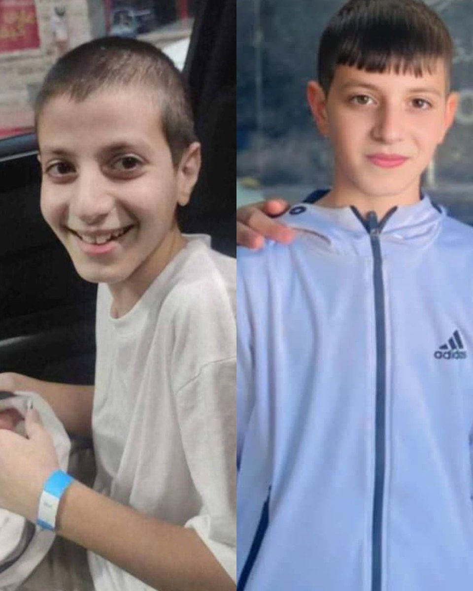 The Israeli forces have released child prisoner Saleh Firas Saleh Abdel Rahman Ladadwa (14) from Al-Mazra’a al-Gharbiyya, north of Ramallah, after three months for confronting settler attacks with stones. He was also ordered to pay a fine of 3,500 shekels.