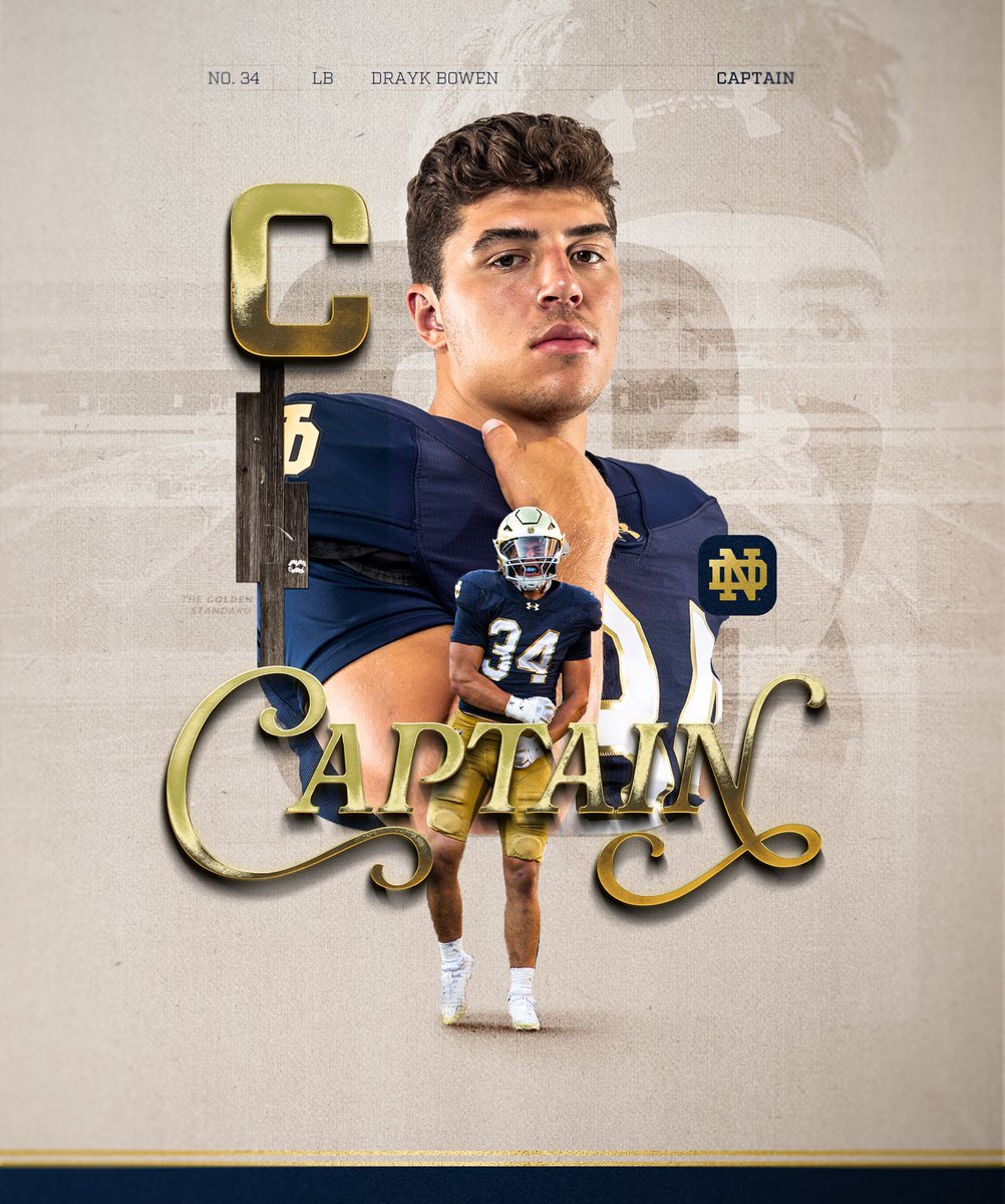 Rick_Ramirex's tweet photo. Los #IrlandesesPeleadores🍀 nombran a sus capitanes defensivos 2025!
Drayk Bowen, LB. #34 
Donovan Hinish, DL. #41 
Adon Shuler, S. #8 https://t.co/8HcdXn3WPQ