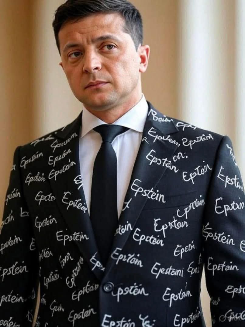 <a href="/PressSec/">Karoline Leavitt</a> They wanted Zelensky to wear a suit. This would be the a perfect suit!  😆😆😆👇👇👇