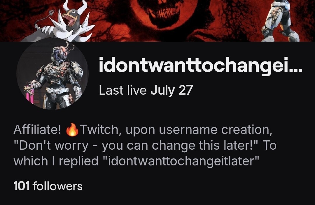 idw2cil8r's tweet photo. Happy I finally hit 100 followers on Twitch! 
#haloinfinitemultiplayer #twitch #rankedarena https://t.co/uqRmyAQXGC