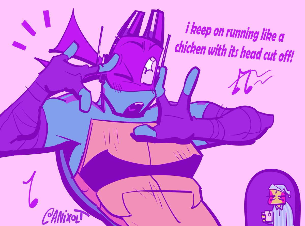 Anixolt's tweet photo. Donnie totally blasts vocaloid at 3am (and Leo is pissed about it)
#rottmnt #tmnt https://t.co/hceYezYczs