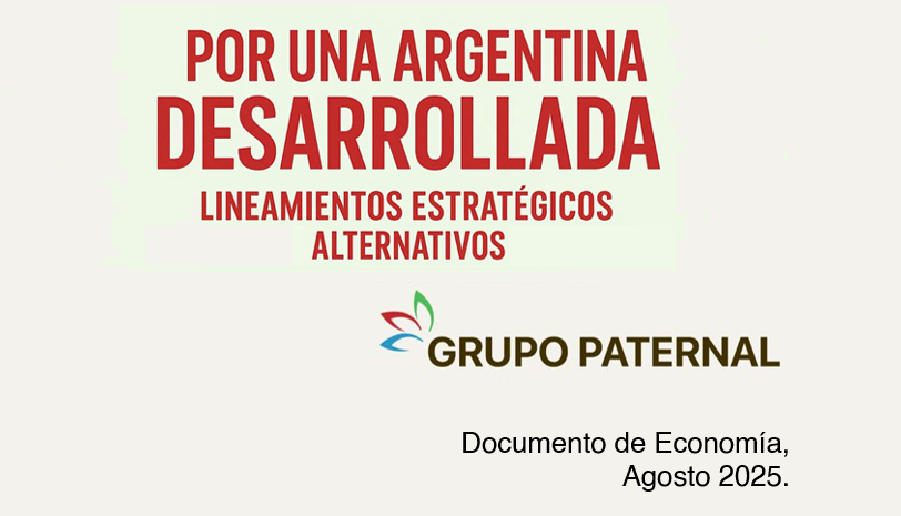 Desde el #GrupoPaternal traemos al debate este documento para debatir lineamientos básicos de una política económica alternativa a #Milei y que evite los errores del pasado.
A continuación un 🧵de resumen.
El documento está disponible aquí: grupopaternal.ar/2025/08/16/por…