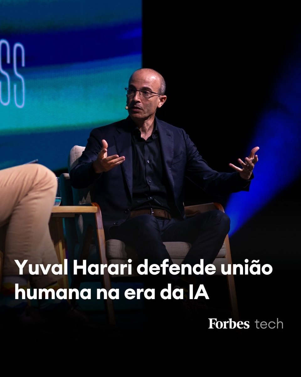 ForbesBR's tweet image. Durante o evento inaugural do SP2B o historiador e filósofo Yuval Harari trouxe reflexões profundas sobre os desafios da inteligência artificial. 

Leia mais: forbes.com.br/forbes-tech/20…

(Fotos: SP2B-HOUSE/ Martin Kraft)

#YuvalHarari #SP2B #Futuro #ForbesBR