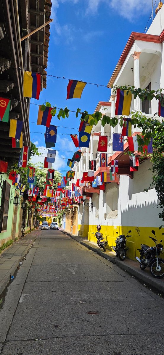 Such a colourful place, Barrio Getsemani, Cartagena, Colombia