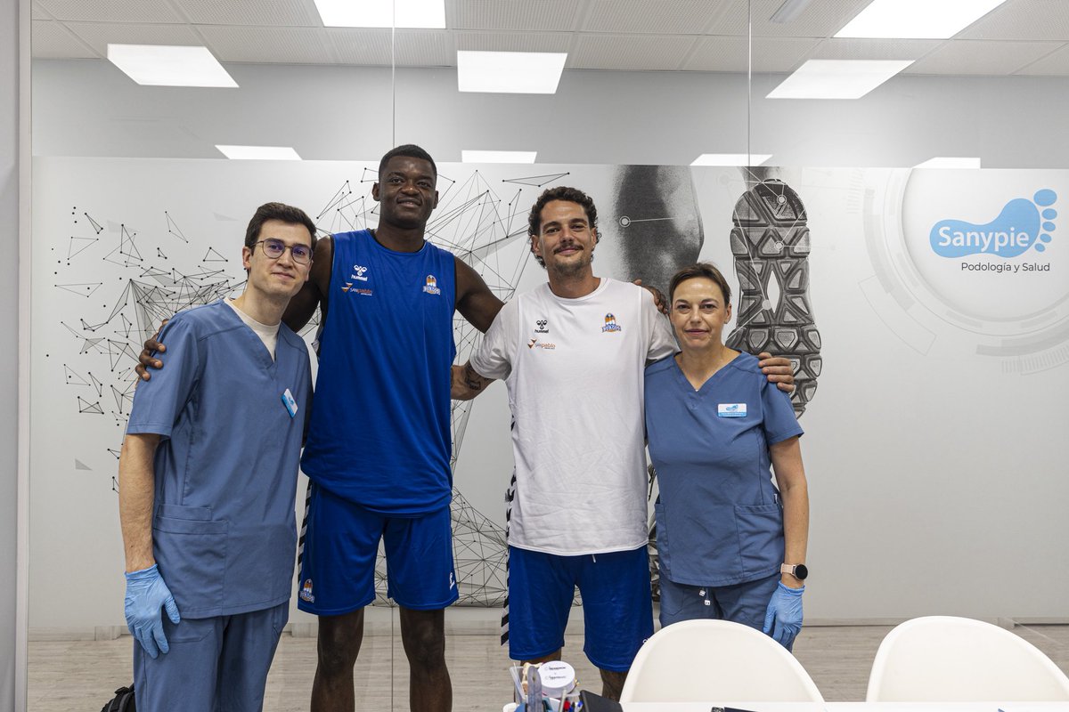 SanPabloBurgos's tweet image. Seguimos con la puesta a punto para la #PretemporadaSPB 🤝✅ 

Hoy visitamos @CSanypie, que siempre nos ayuda a empezar el año con el 🦶 derecho