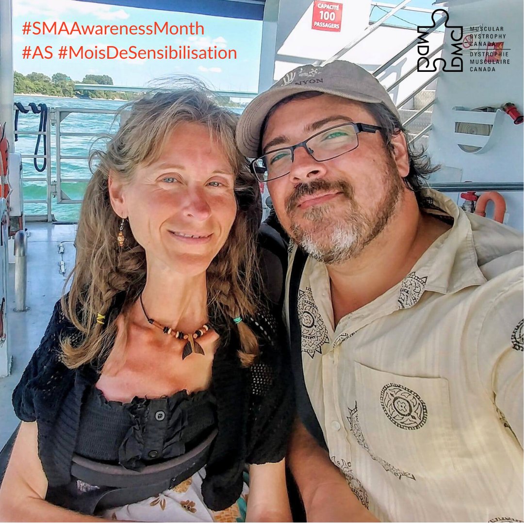 MD_Canada's tweet photo. “At home, I’m her partner. But on trips or in emergencies, I become her caregiver.” For Arnaud, being with his partner Marie-Claude, who lives with spinal muscular atrophy (SMA), means constantly switching between love and responsibility.

Before they had home care support, Arnaud handled nearly everything: appointments, hygiene, meal prep, and even night repositioning. Even today, he’s still her emotional and physical backup. The hardest part isn’t just the physical labour. It’s balancing the emotional weight of being a husband and a caregiver at once.

“When I take care of her, she stops seeing me as her partner. And I stop feeling like one. That shift can be exhausting.”

During SMA Awareness Month, we’re honouring the hidden stories of the caregivers who show up every day, often without a break, and still find room for love.

To every caregiver out there: you are seen, valued, and vital.

#SMAAwarenessMonth