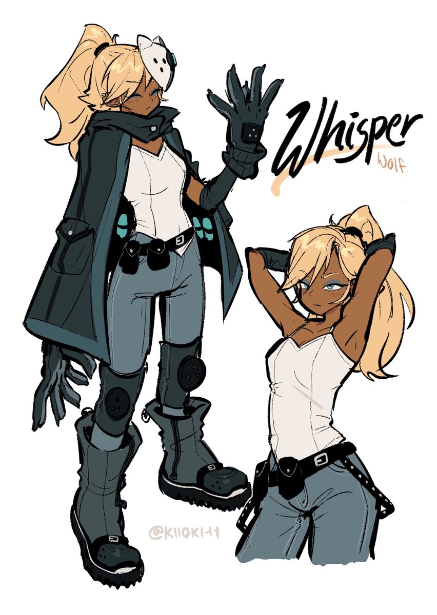 Kiioki11's tweet image. Whisper and tangle 🤎🩶