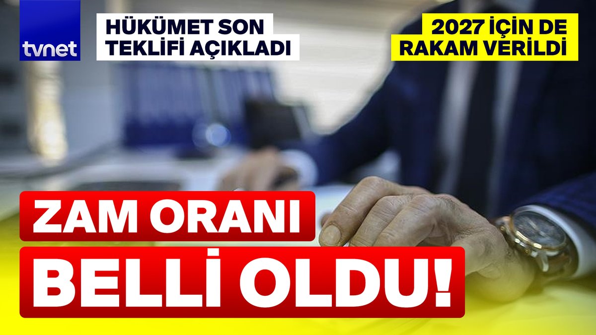 Milyonlarca memura yeni zam teklifi belli oldu!

İzlemek için 👉 youtu.be/R5huTdwI3Ew

<a href="/ranaidilozdogan/">🇹🇷Rana İdil ÖZDOĞAN</a>