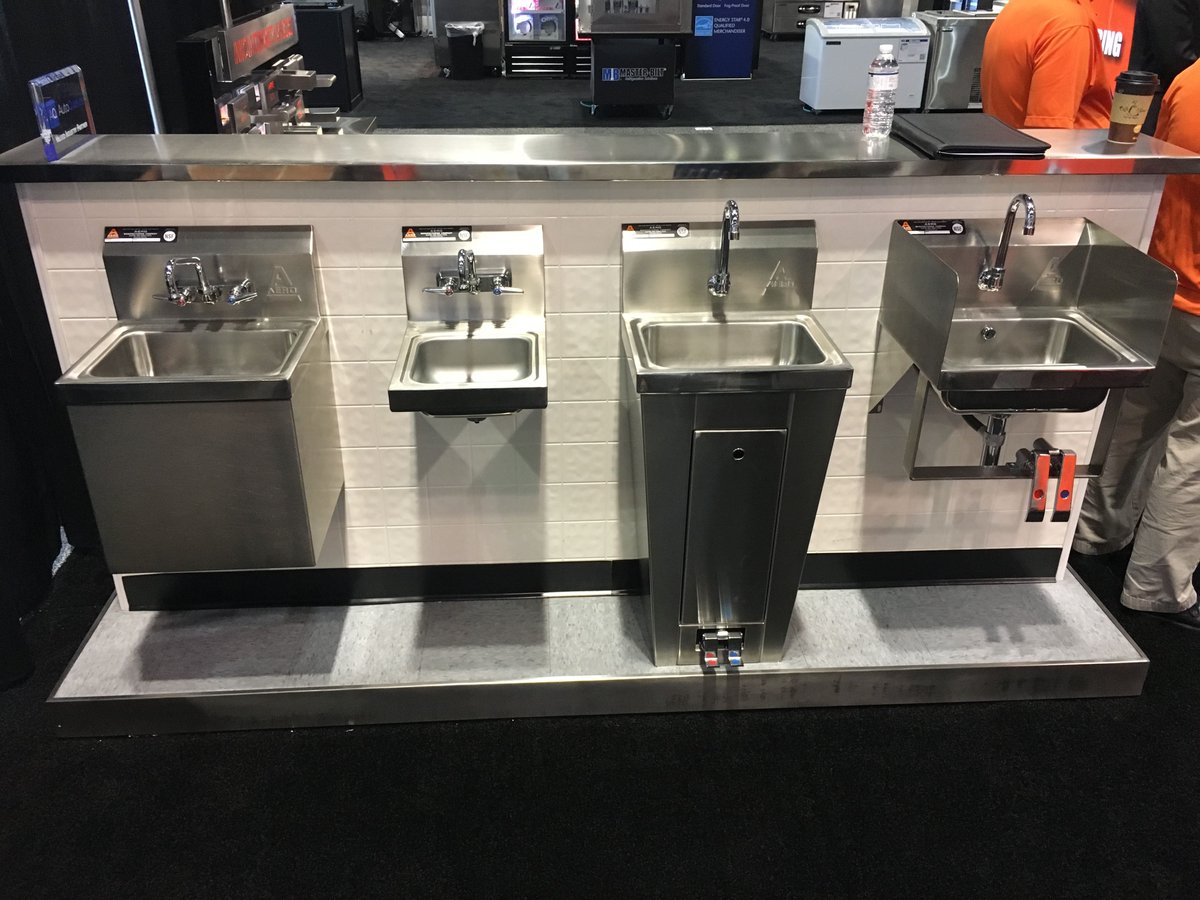 aerostainless's tweet photo. No matter what your project is, Aero Manufacturing has the hand sink that you need, with many models in stock &amp; ready to ship. Reach out to one of our team members today to see if one of our sinks could be a fit for your project: sales@aeromfg.com
.
#madeintheusa #manufacturing https://t.co/LH9UHnhGof