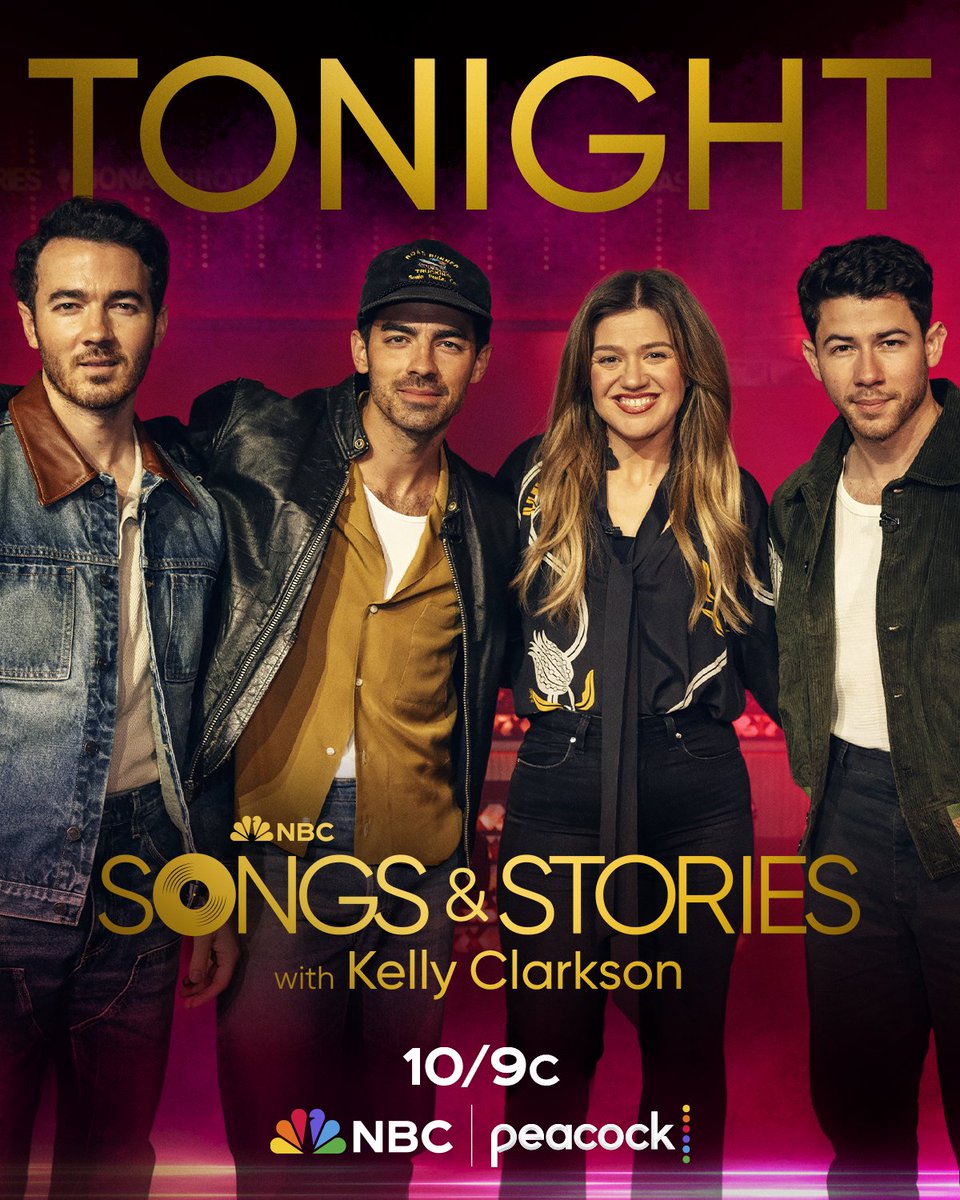 The stage is set 🙌 #NBCSongsAndStories with Kelly Clarkson premieres TONIGHT 10/9c | NBC and <a href="/peacock/">Peacock</a>