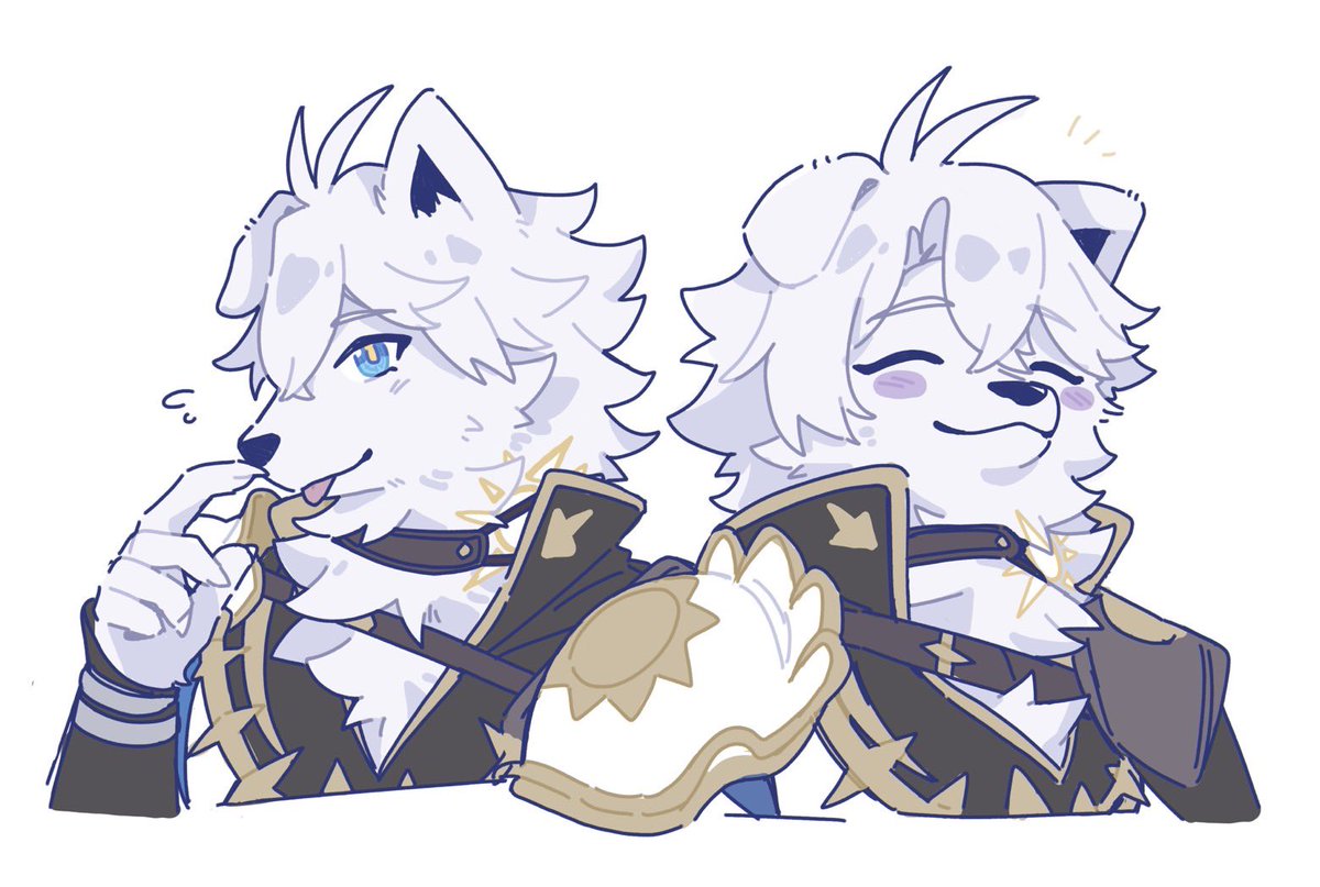 Samoyed deliverer ☀️🐶 
#Phainon #ファイノン