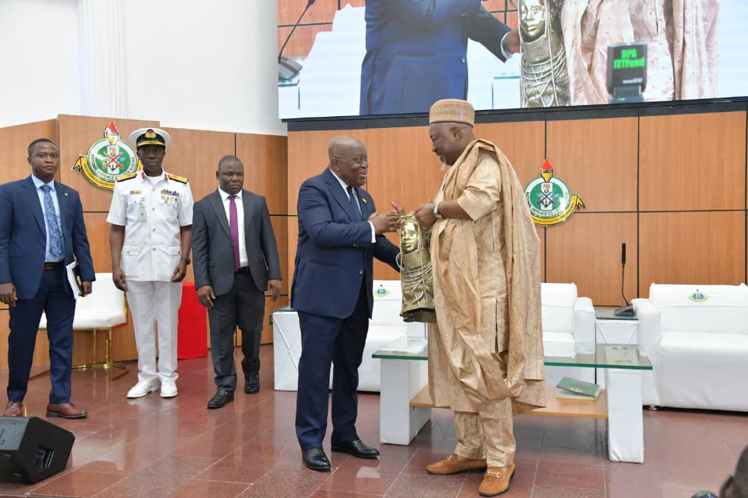 NDC Graduation Lecture: Defence Minister, Akufo-Addo Task Course 33 on Building Strong Institutions for Africa’s Development.

…as Ghana’s former President Akufo-Addo highlighted Africa’s progress since independence, particularly in...

More>> tinyurl.com/C33GradLecture
