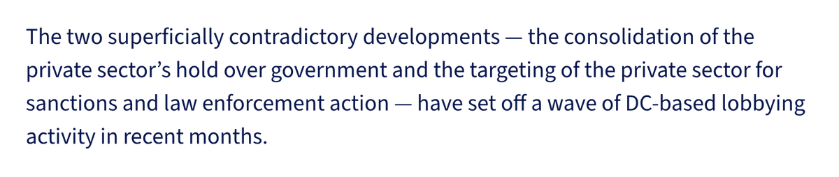 NEW: Private Sector Assumes Control of Haitian State as DC Lobbying Picks up Pace.