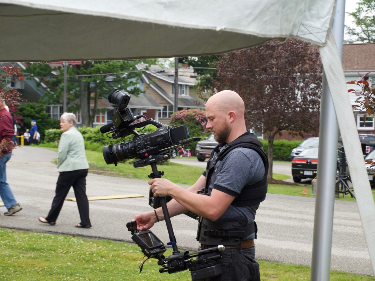 Z3Concepts's tweet photo. Celebrating a true Z3 legend, Russ Straub! His long-term commitment and dedication has helped to shape our success story. We're excited to highlight the man who continues to bring on the creativity! #EriePennsylvania #Sony #30years #Zthedifference #storytellers #videoproduction https://t.co/c6Cqt5gNOg