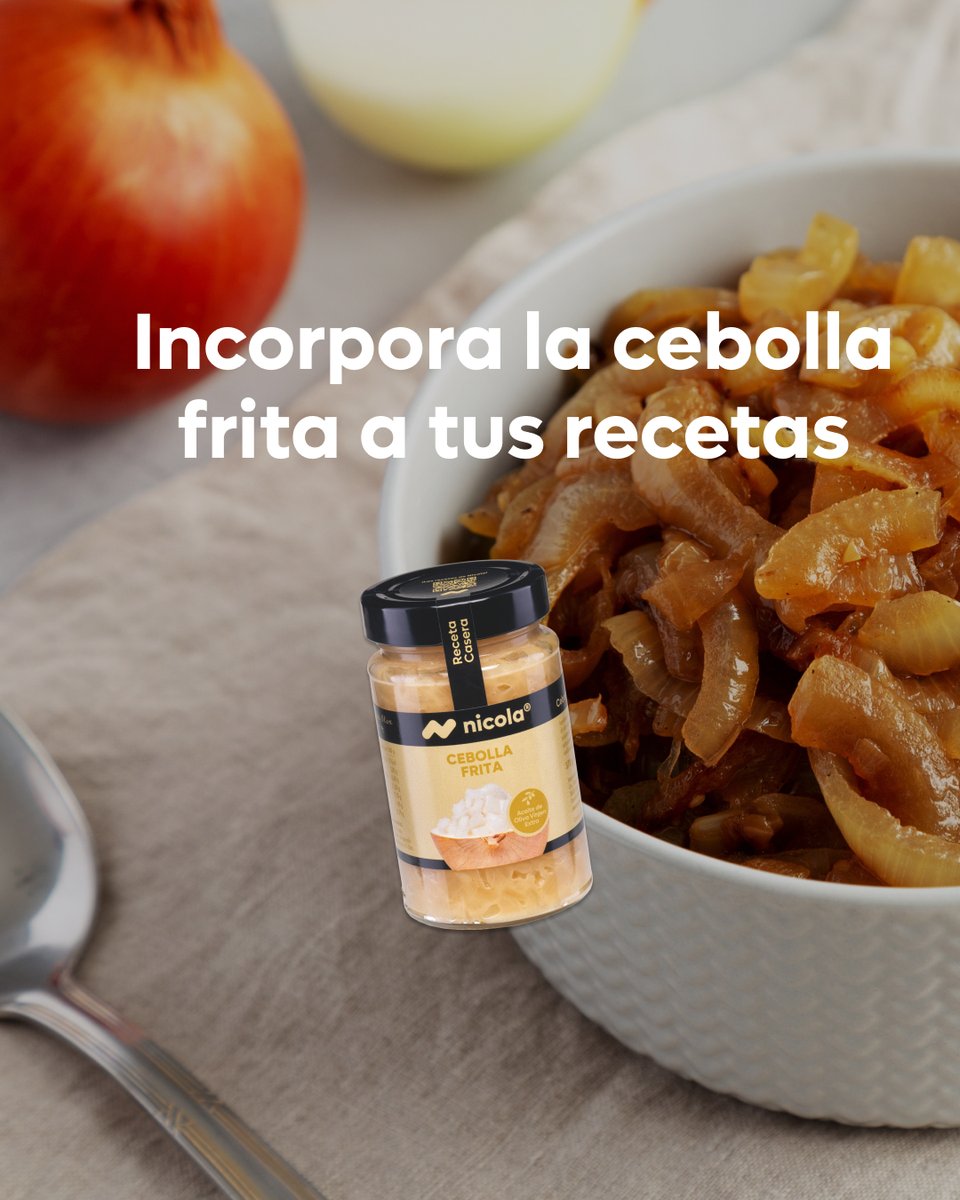Crujiente, sabrosa… y saludable
Nuestra cebolla frita no solo da sabor a tus platos. También está cargada de beneficios que tu cuerpo agradecerá:
Rica en quercetina, un antioxidante.
Fuente natural de fibra.
Baja en calorías.
Con vitaminas C y B6, y manganeso.