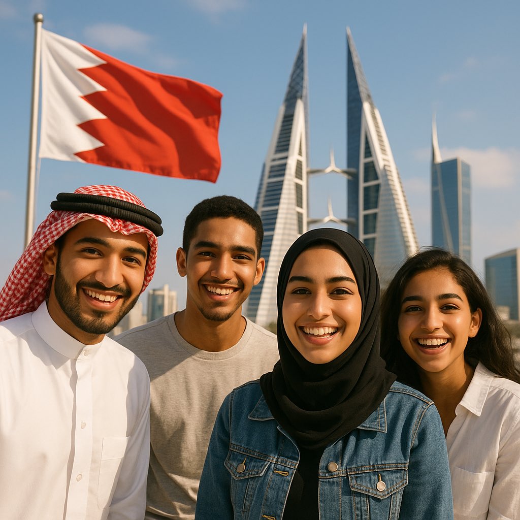 citizensforBH's tweet photo. #Bahrain's youth are not just the leaders of tomorrow, they are decision-makers today, shaping a culture of excellence &amp; driving the nation's vision forward https://t.co/2o2fksK8i8
#BahrainiYouth #البحرين #Manama #المنامة #Youth https://t.co/bUoQxuxVJk