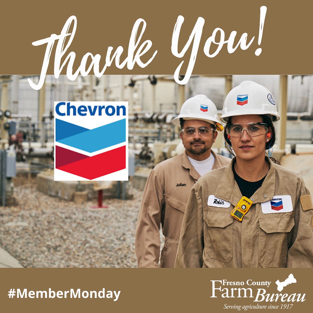 #FCFB is grateful for the support of Chevron as a #FriendsoftheFamilyFarm #PremiumMember. Visit chevron.com to learn more. #MemberMonday