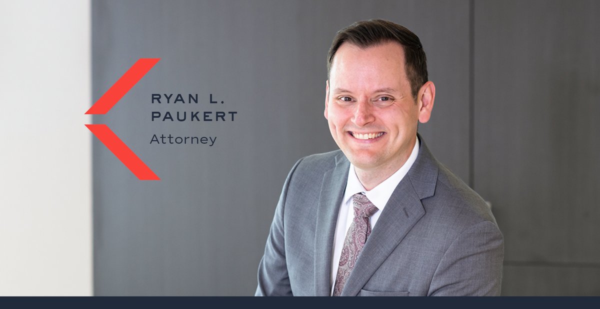 larsonking's tweet image. Welcome, Ryan! Ryan L. Paukert has joined Larson • King as an attorney focusing on professional liability, products liability, complex torts, and business litigation. Ryan brings broad experience helping clients in all phases of litigation. Learn more &amp;gt; larsonking.com/welcome-ryan-l…