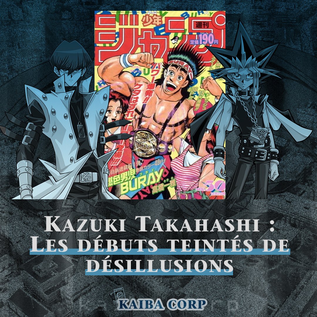 📝Kazuki Takahashi : Des débuts teintés de désillusions📷

Troisième partie de notre série d'articles dédiée à Kazuki Takahashi ! On aborde enfin la carrière du maître et ses débuts pas aussi lumineux qu'on ne pourrait le croire... 

Bonne lecture !

➡️urlr.me/Fu6wKn