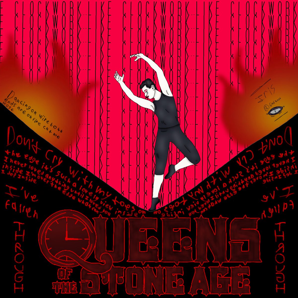 GMFKnot's tweet photo. “I appear missing now”🖤🖤 @qotsa https://t.co/F1xcXmapvx