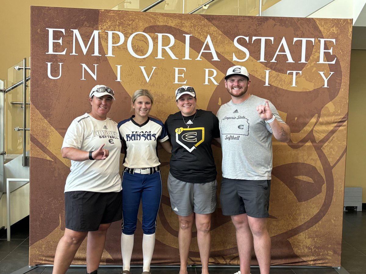 Had a great time at the Emporia State Prospect Camp! Got some great advice and I can’t wait to be back in a couple weeks! <a href="/ahuddles24/">April Rosales</a> <a href="/JamesSnyDus/">Dustin James Snyder</a> <a href="/EState_Softball/">Emporia State Softball</a>