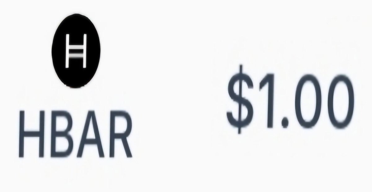 $1 $HBAR this year 

Yes or No ?