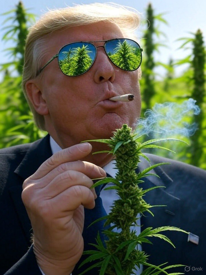 😎 Inhale the vibes, exhale the FUD – $TRUMPWeed got the dankest crypto game! #StonerHODL #TrumpWeed #memecoin #memecoin1000x