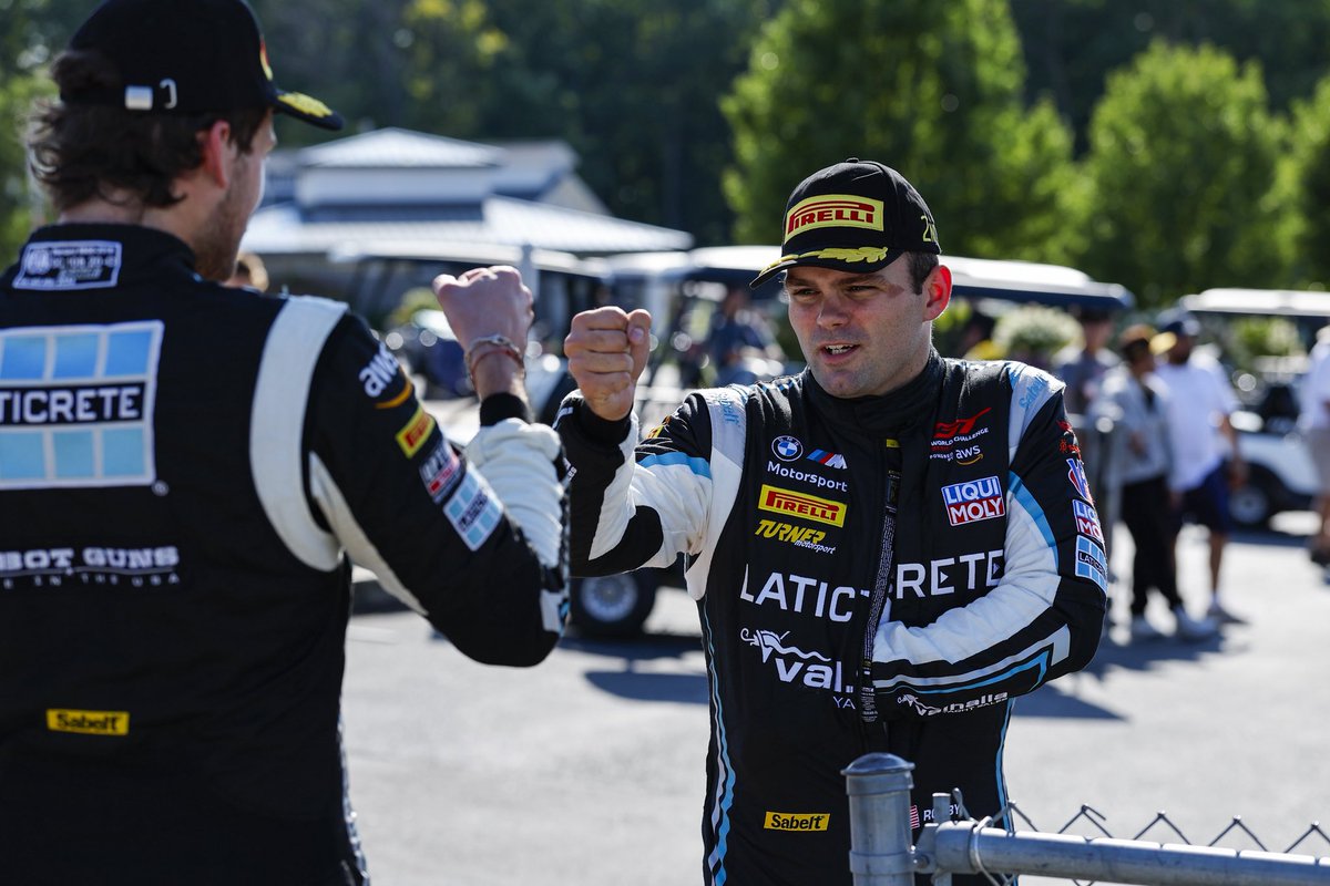 FoleyRacingRFR's tweet image. Got a 🏆 to end a crazy weekend at @roadamerica … a P2 finish gives us good points towards the championship 

Thanks to @Turnermotrsport for the hard work all weekend and for prepping a back up car for Justin to get on the podium in GTA race 2.

#GTWorld #GTRoadAmerica…