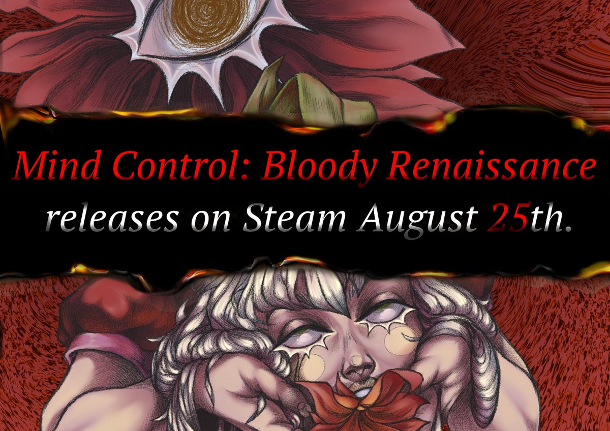 ILOVERPGMAKER's tweet image. #MindControl_Bloody_Renaissance releases on August 25th! This is one of those #RPGMaker games I've been desperately waiting for. A must-play for all #HorrorRPG fans. 

store.steampowered.com/app/2411100/Mi…