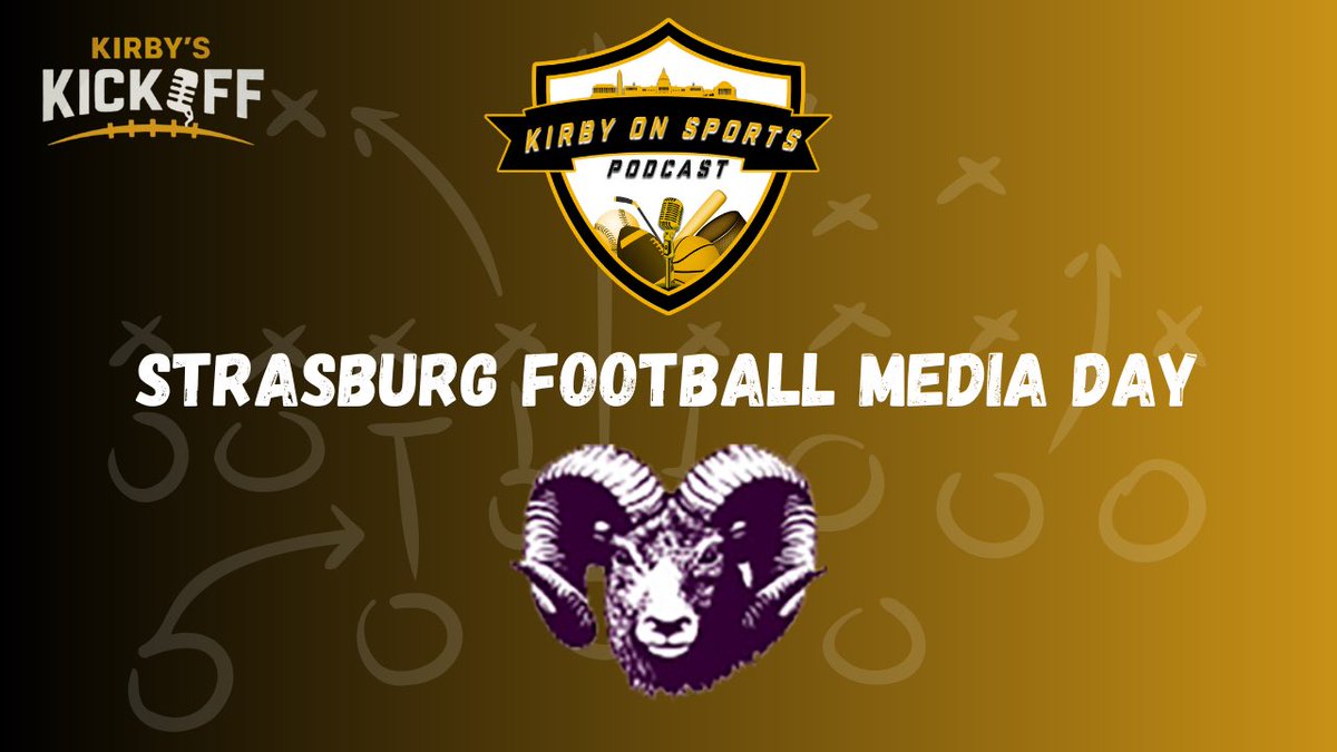 The Kirby on Sports Podcast (@kirbyonsports) on Twitter photo Back to work in Strasburg! After falling just short in the State Title game, the Rams return hungry. Josh Kirby talks with Hutson Conrad, Hunter Williams & HC Tripp Lamb about camp + chasing bigger goals in 2025. #KirbysKickoff
<a href="/SHSRamathletics/">Strasburg Athletics</a>
📺: youtu.be/SGHVLqDs1dg?si… Back to work in Strasburg! After falling just short in the State Title game, the Rams return hungry. Josh Kirby talks with Hutson Conrad, Hunter Williams & HC Tripp Lamb about camp + chasing bigger goals in 2025. #KirbysKickoff
<a href="/SHSRamathletics/">Strasburg Athletics</a>
📺: youtu.be/SGHVLqDs1dg?si…