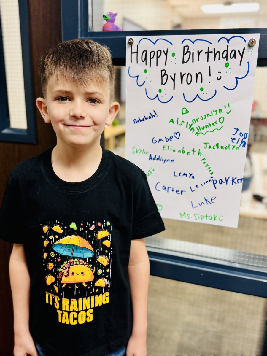 Tara Cruz, M. Ed. (@taracruz_ege) on Twitter photo Celebrating lots of class birthdays the first week back! I love to see how excited the kiddos get when their classmates sign their birthday card!! 💚🥳 <a href="/HumbleISD_EGE/">Elm Grove Elementary</a> Celebrating lots of class birthdays the first week back! I love to see how excited the kiddos get when their classmates sign their birthday card!! 💚🥳 <a href="/HumbleISD_EGE/">Elm Grove Elementary</a>