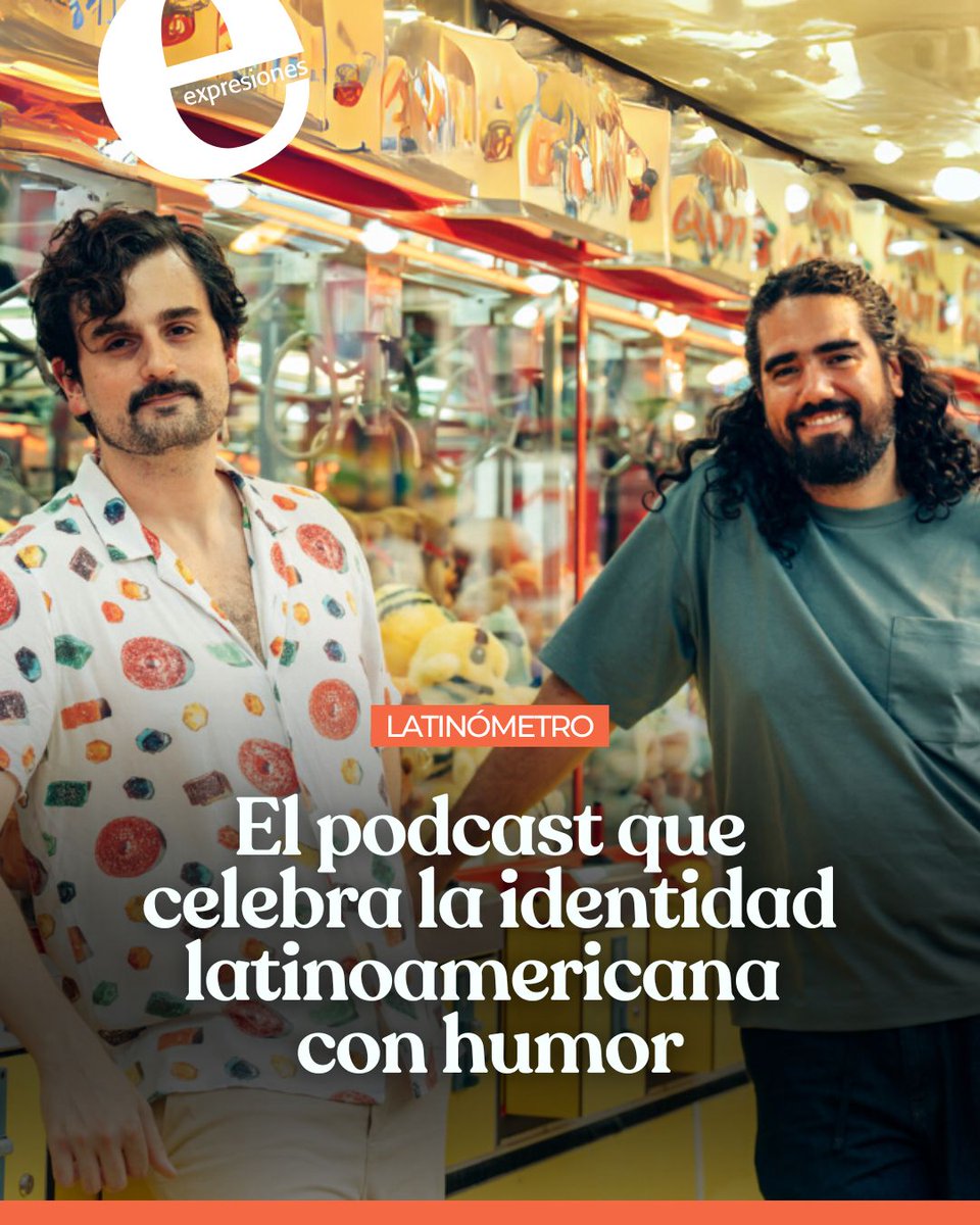 Expresoec's tweet photo. #EXPRESIONES | Latinómetro es el podcast que retrata la esencia de ser latino en el siglo XXI. Detrás están Ricardo Andrade Malo, de Ecuador, y Leonardo de Jesús, de Venezuela.

Lee la entrevista👉https://t.co/Pmmko4iihI https://t.co/D9pup72BoF