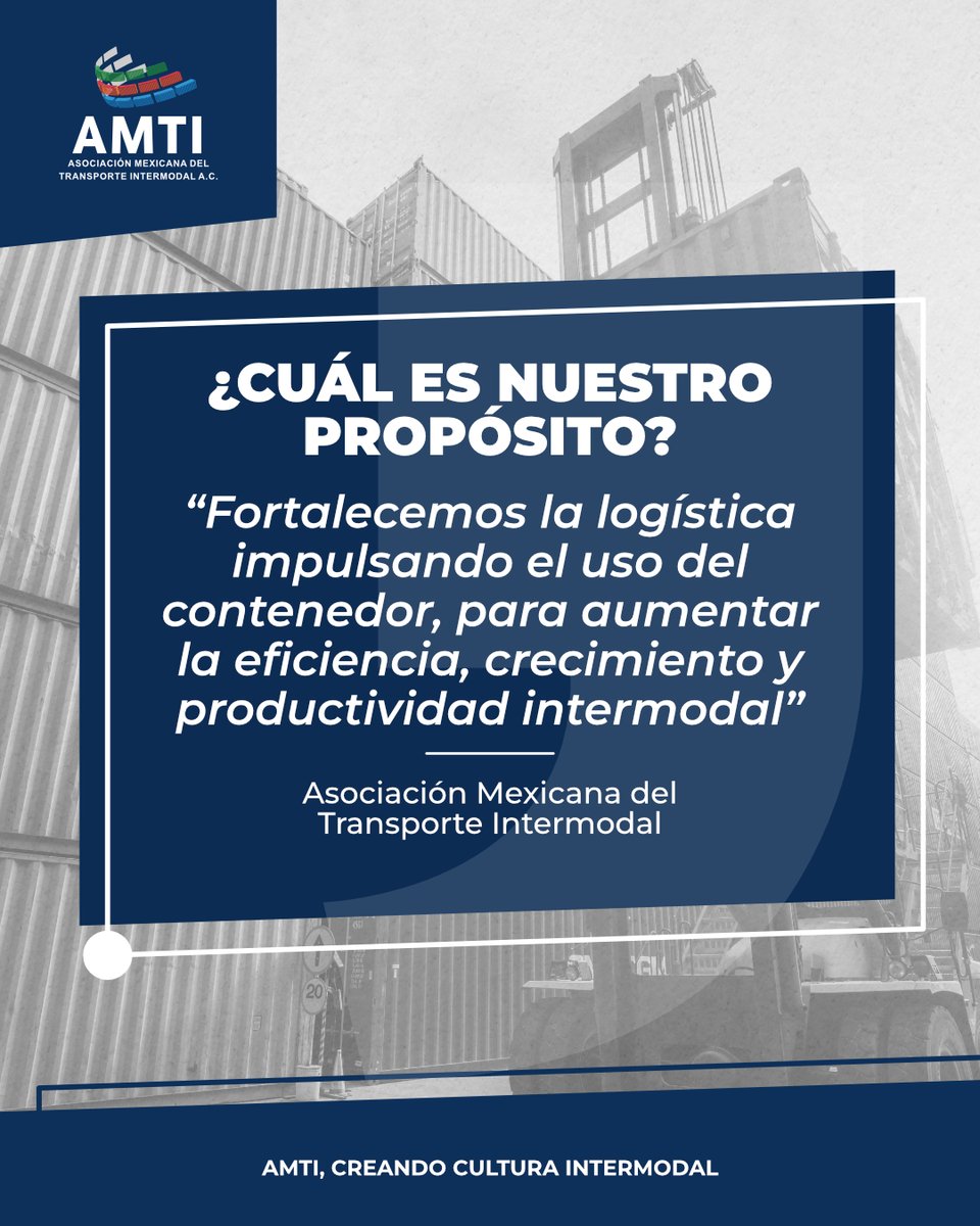 Llevamos años impulsando una industria más conectada, eficiente y preparada
Gracias a quienes se suman, impulsan y construyen con nosotros 🤝

#Intermodal #AMTI #Educación #Aduana #Internacional #Trámites #Negocios #Networking #Socios