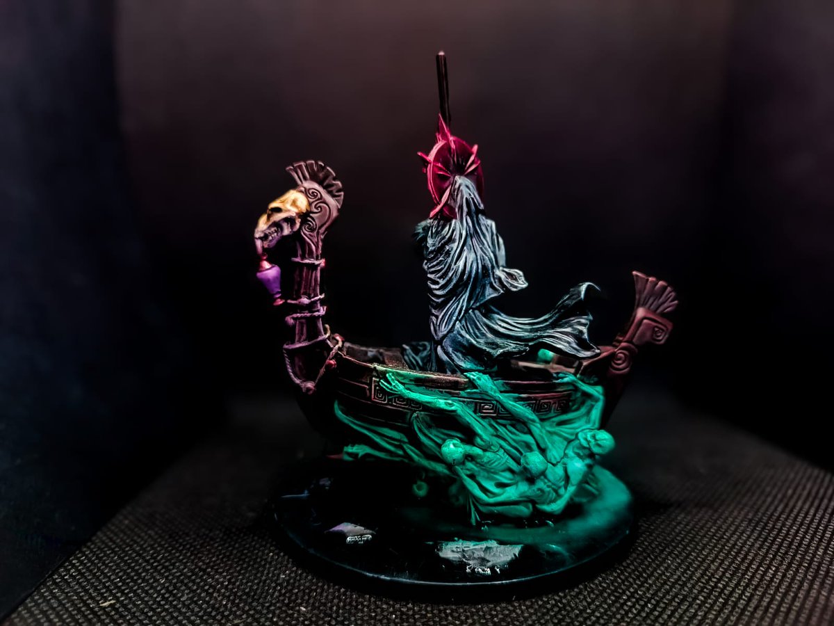 #massivedarkness2 #hellscape #boss #charon <a href="/CMONGames/">CMON</a>  #darkbringerpack #massivedarknessminis #boardgames #miniatures #paintingmassivedarkness #coolminiornot #tabletopgame #fantasy #miniaturesgames #sharethehobbylove #boardgamegeek 
#kickstarter #airbrush #slapchop #speedpaint
