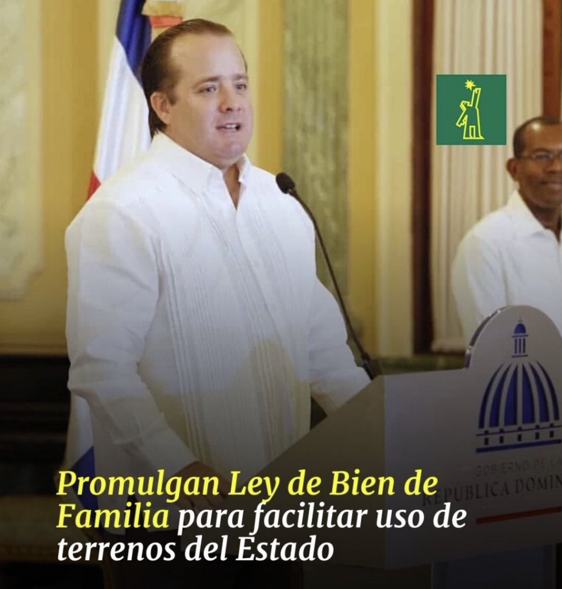 🔵🏡 NUEVA REGULACIÓN DE LA FIGURA DEL BIEN DE FAMILIA EN RD🇩🇴
 
¿Realmente facilitará la Ley 82-25 el uso de terrenos del Estado como dijo <a href="/JosePaliza/">Jose Paliza</a>? ¿Cuáles son las novedades?
 
Veamos este hilo🧵⬇️