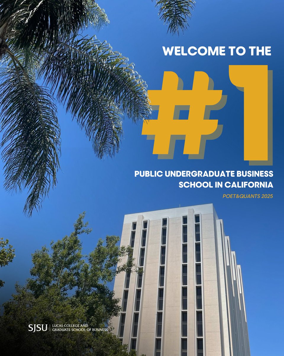 Lucas College & Graduate School of Business @ SJSU tweet media
