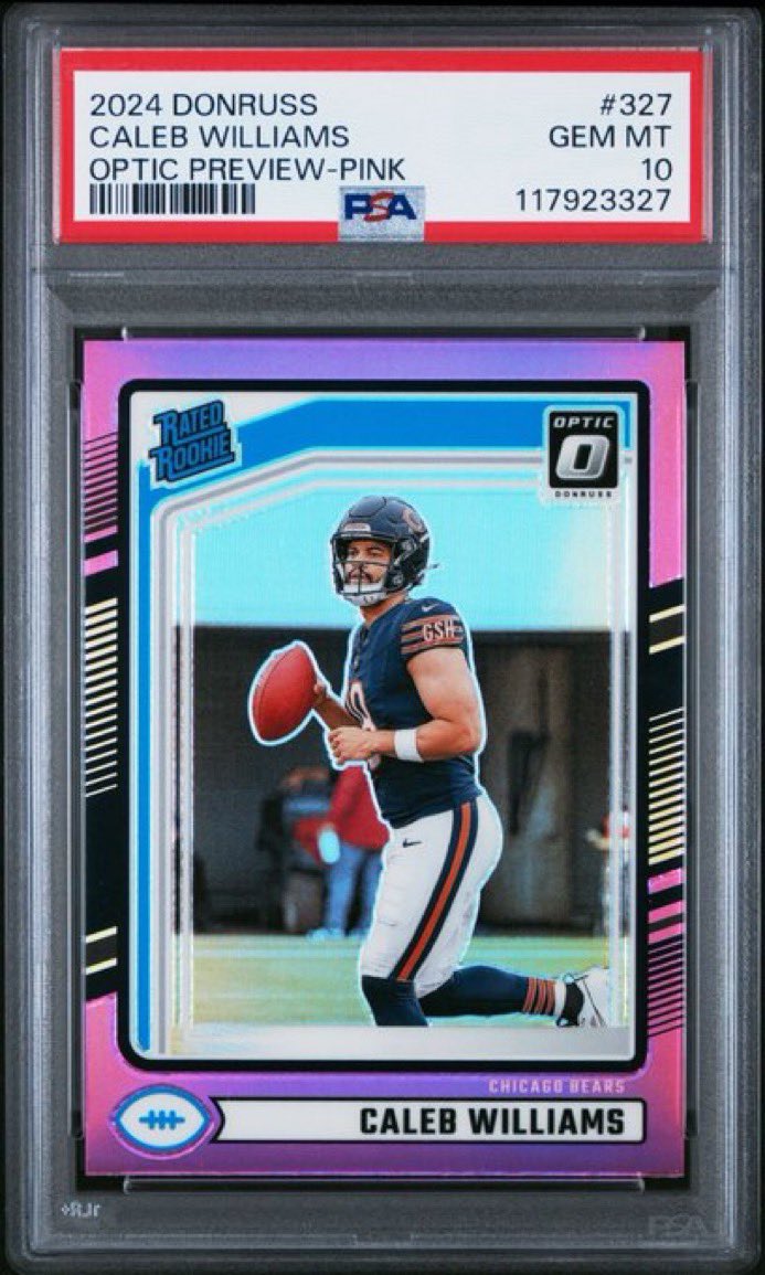 Mo Zaga⚡️ (@mo_zaga) on Twitter photo 🚨RAZZ 🚨 DUAL WINNER
Caleb Williams Pink Optic PSA 10 X2 !!
10 spots @ $16 a spot !
Top spot takes BOTH CARDS !
1
2
3✅
4
5
6✅
7
8✅
9
10✅
<a href="/Hobby_Connect/">Hobby Connection(Colton)</a> <a href="/sports_sell/">@SPORTS_SΞLL</a> <a href="/CardboardEchoes/">CardboardEchoes</a> 🚨RAZZ 🚨 DUAL WINNER
Caleb Williams Pink Optic PSA 10 X2 !!
10 spots @ $16 a spot !
Top spot takes BOTH CARDS !
1
2
3✅
4
5
6✅
7
8✅
9
10✅
<a href="/Hobby_Connect/">Hobby Connection(Colton)</a> <a href="/sports_sell/">@SPORTS_SΞLL</a> <a href="/CardboardEchoes/">CardboardEchoes</a>