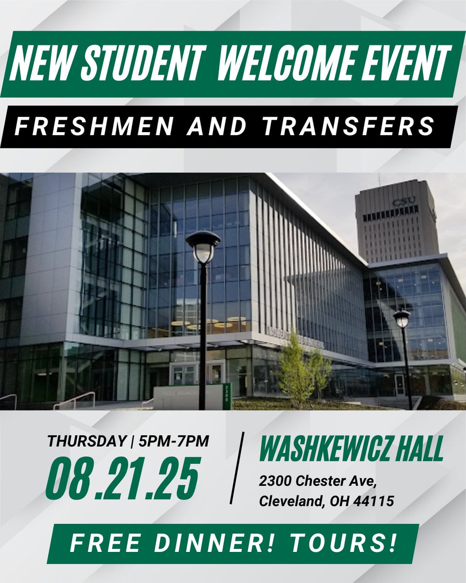 Welcome to the College of Engineering! 🎉 Join us for our Fall 2025 Welcome Event on Thurs, Aug 21.

Lab tours &amp; dinner start at 5pm

Main event at 7pm

Connect with faculty, staff, and peers. We can't wait to meet you! 

Register at the link in our bio or washkewicz.com