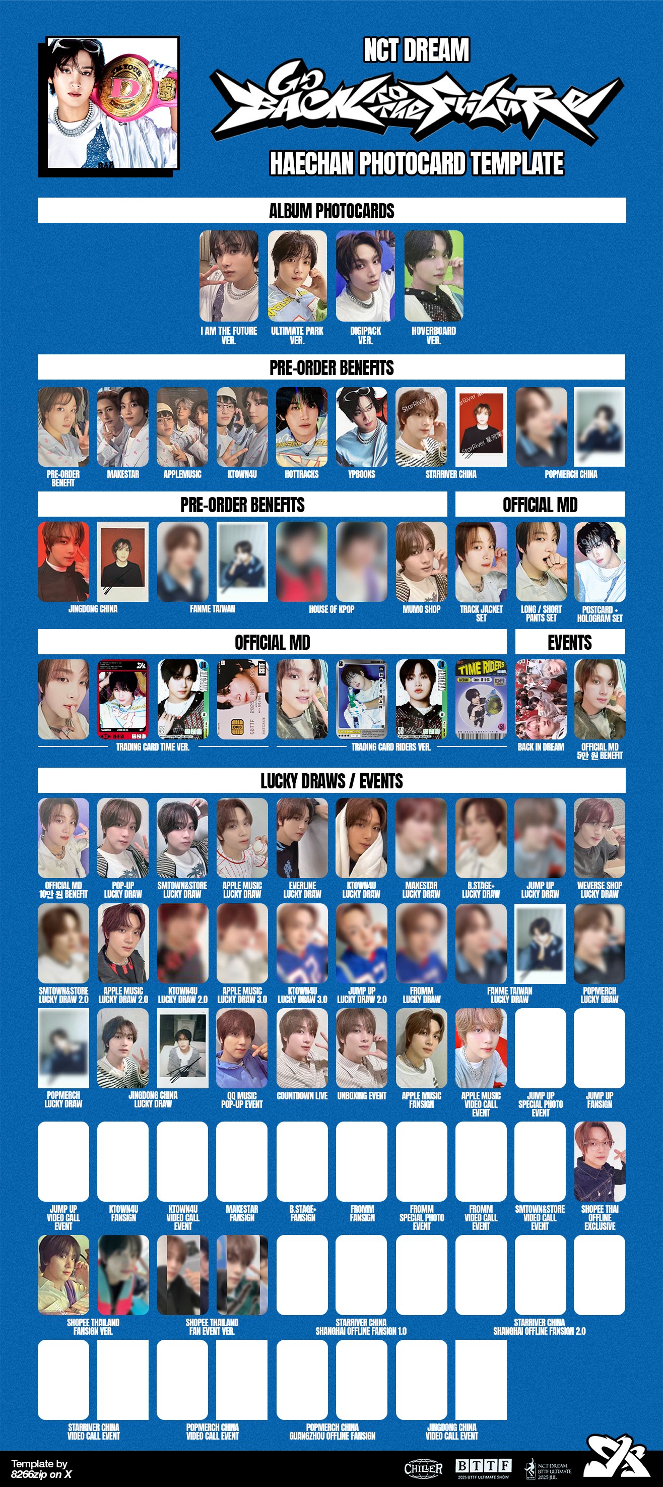 NCTDREAM BTTF 特典 ユニット トレカ　マーク ヘチャン　マクドン NCTDREAM BTTF 特典 ユニット トレカ マーク ヘチャン マクドン 2025年