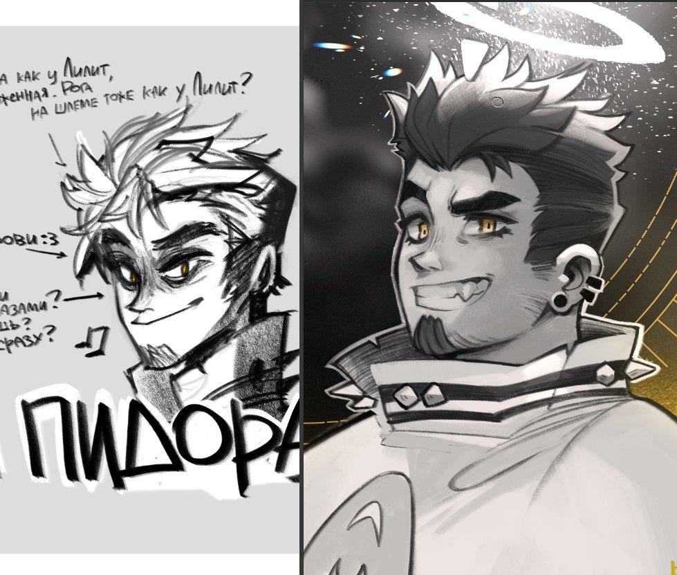 my achievement for the year is that I figured out how to draw my blorbo as I like