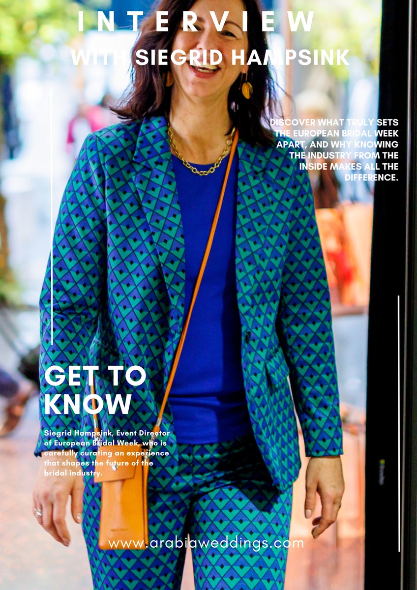 Check out this conversation with Siegrid Hampsink, Event Director of European Bridal Week on Arabia Weddings
arabiaweddings.com/tips/conversat… 

#bridalshow #bridalcollection #2026weddingdresses