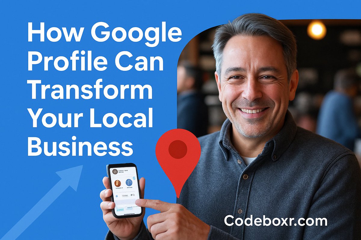 comforthrmwp's tweet image. Want more local customers? 📍
Google Business Profile helps boost visibility, build trust & drive sales. Here’s how it can transform your business 👉 codeboxr.com/how-google-bus…
#LocalSEO #GoogleBusinessProfile