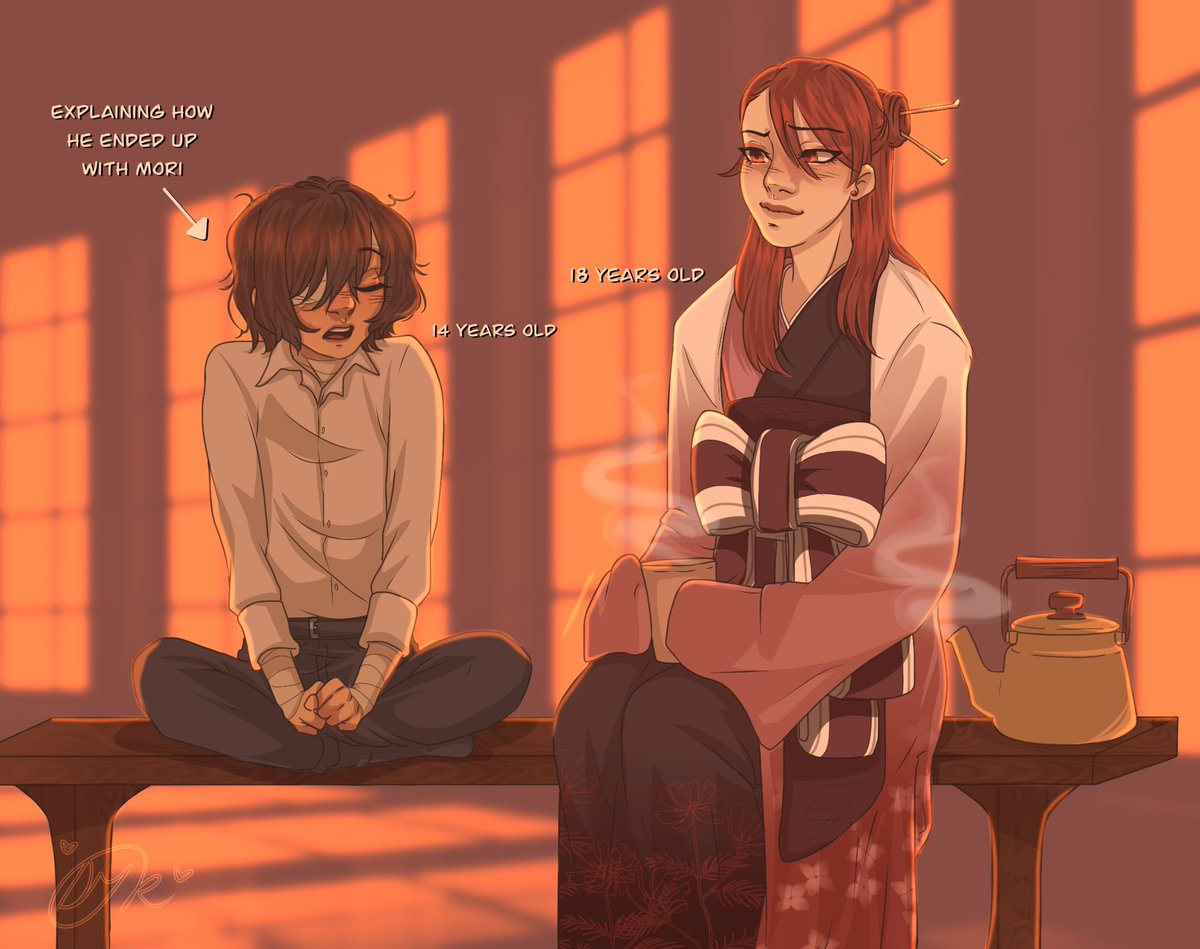 She’s like 65% sure what he’s describing is kidnapping 

#bsd #BungouStrayDogs #DazaiOsamu #kouyou
