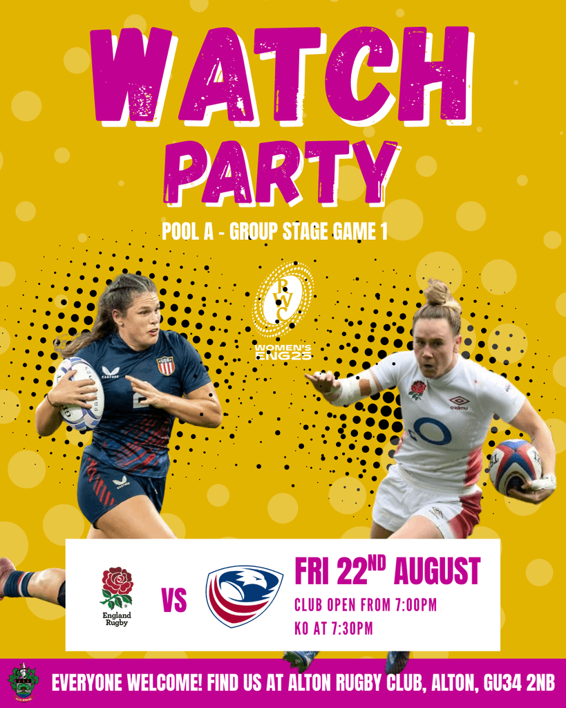 WRWC Watch Party: ENG v USA #Pitchero
altonrfc.club/calendar/event…