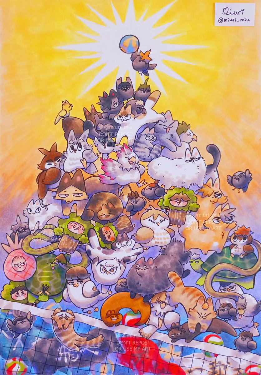 happy haikyuu day!!!🏐✨ I love hq so muchh aughh
#ハイキューの日2025 #8月19日はハイキューの日