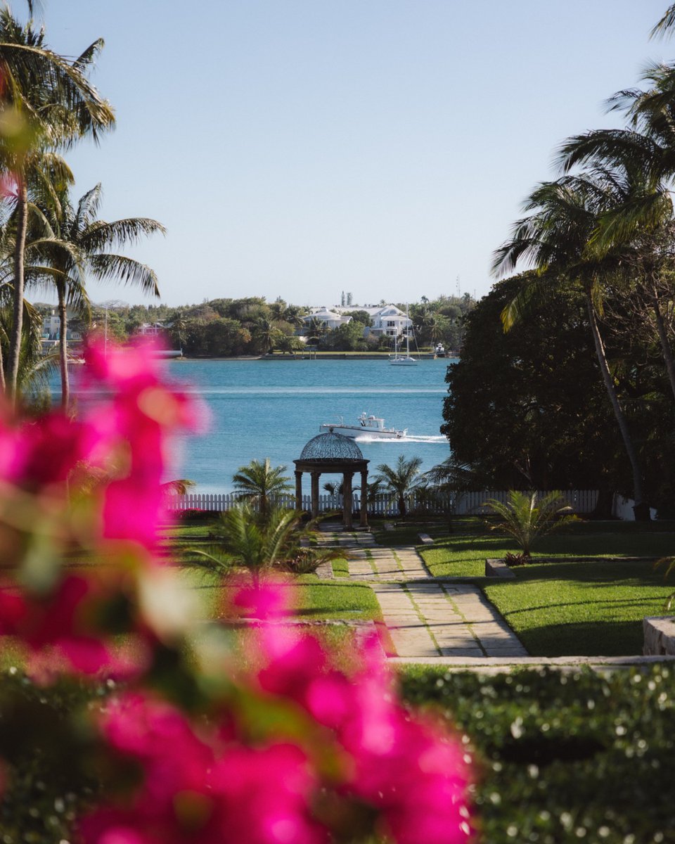Walk the tiered lawns of the Versailles Gardens down to the marble-domed gazebo, where views of Nassau Harbor await. 

Ready to explore? Tap the link to begin your journey: bit.ly/4545Xno

#FourSeasons #VisitNPI